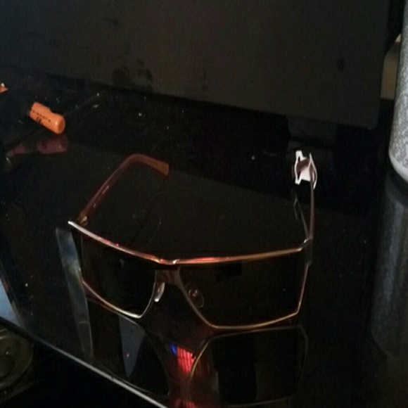 Authentic BASILE italy made Sunglasses Goldnbrown - Picture 1 of 5