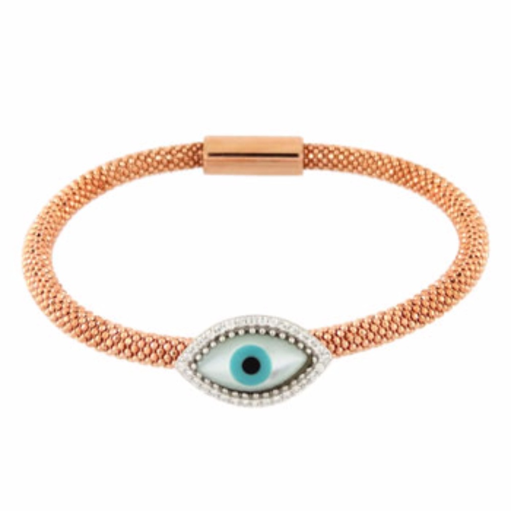 Italian 925 Sterling Silver Mesch bracelet