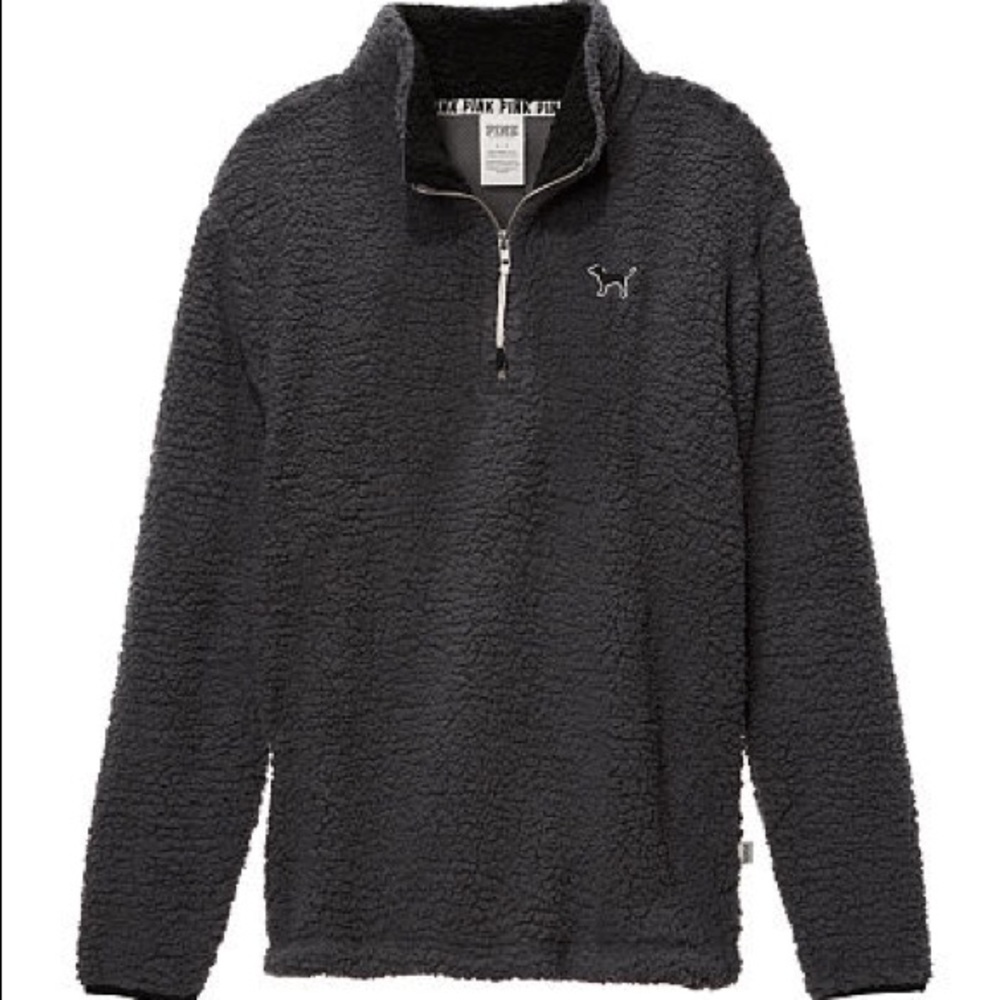 Pink Vs black sherpa