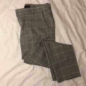 Gray Tailored Crop - Ryan Fit