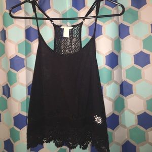 Black Forever 21 Halter top