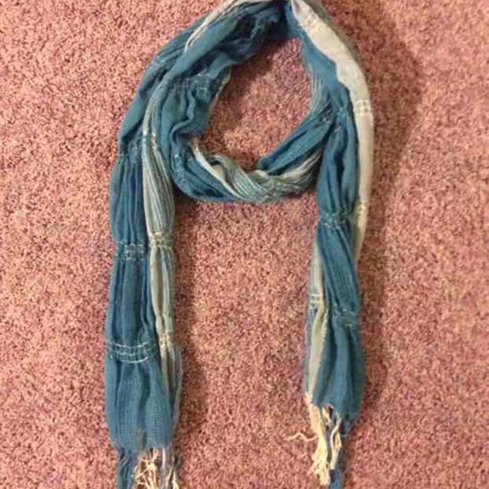 Blue Scarf