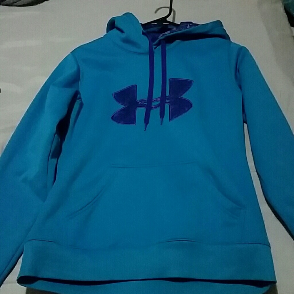 Under Armour blue and purple sweatshirt