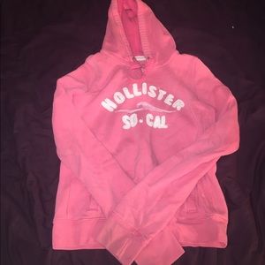 Hollister Pink Hoodie Sweatshirt