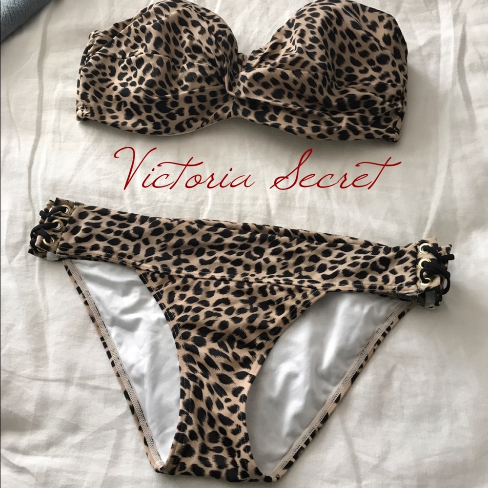 Victoria Secret leopard bikini