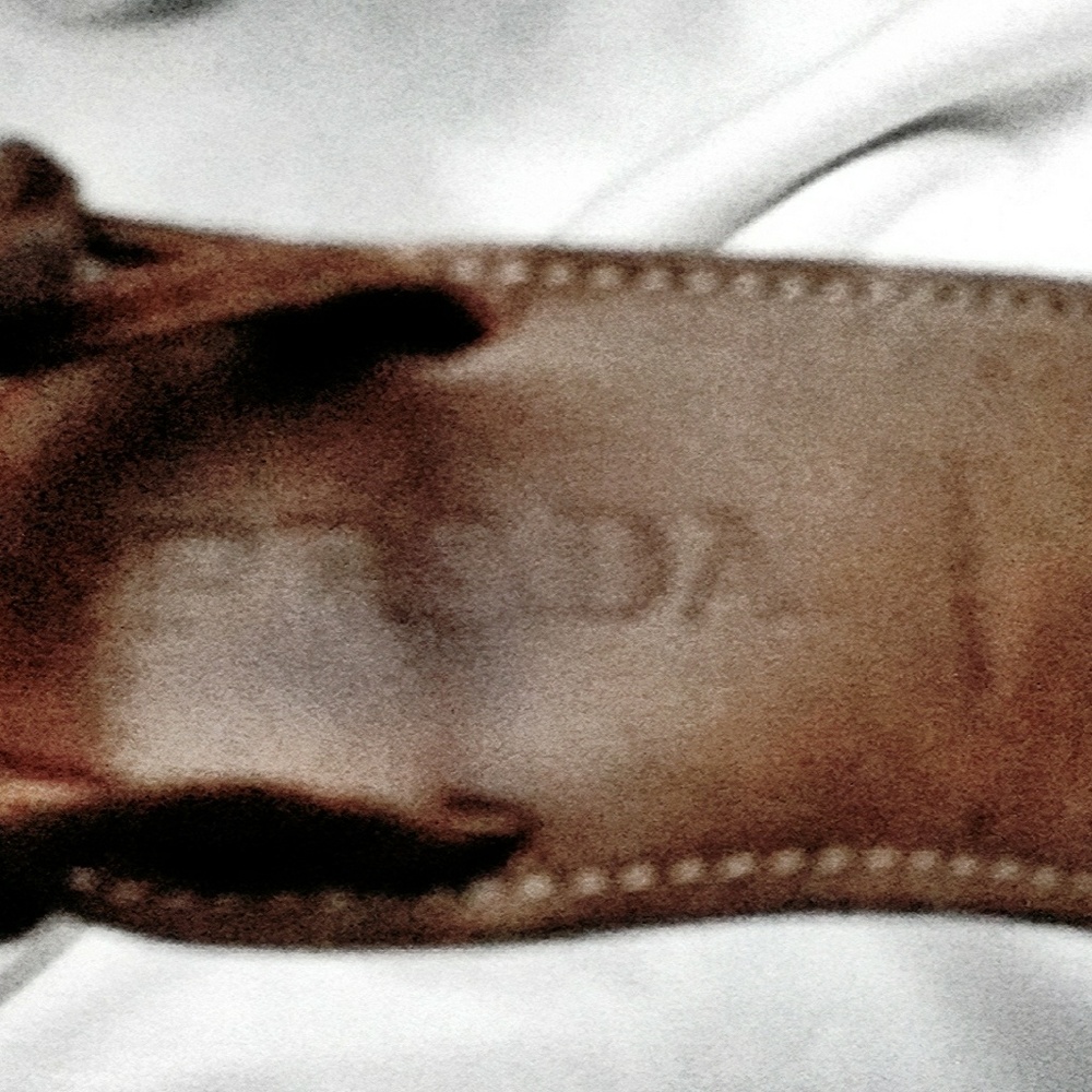 Prada Leather & Cork Wedge Sandals-8 - Picture 7 of 8
