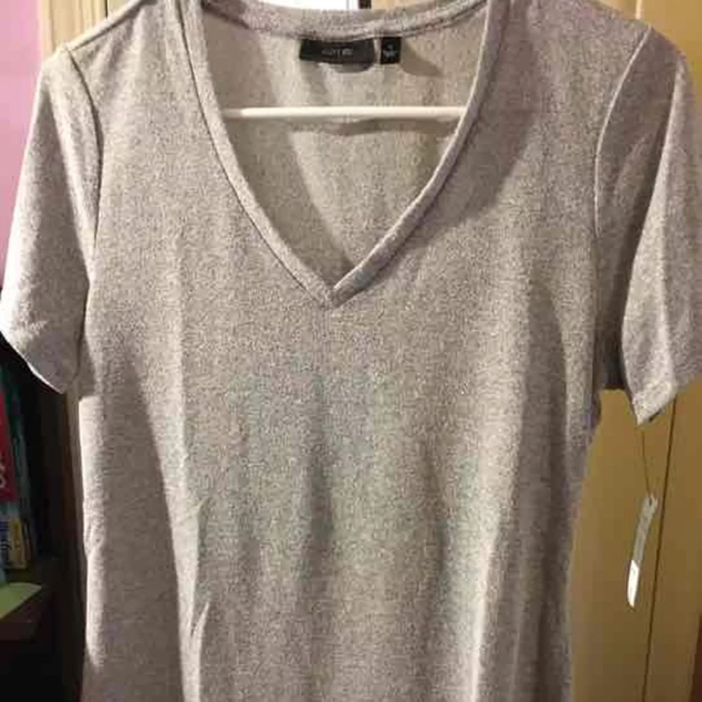 NWT Grey Short Sleeve Shirt