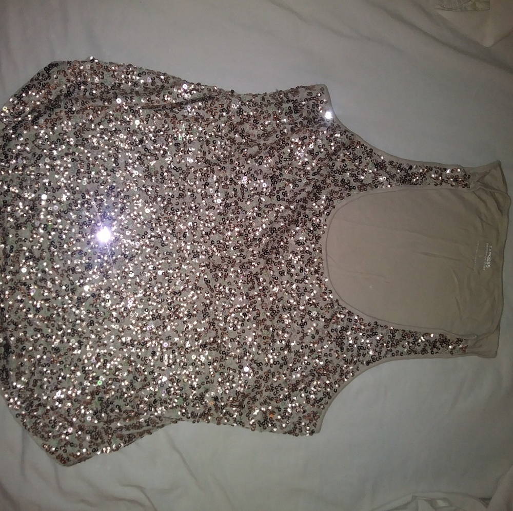 Express Glitter tunic