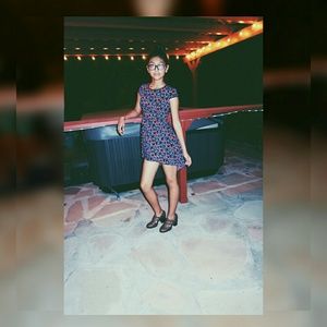 High Low Floral Dress