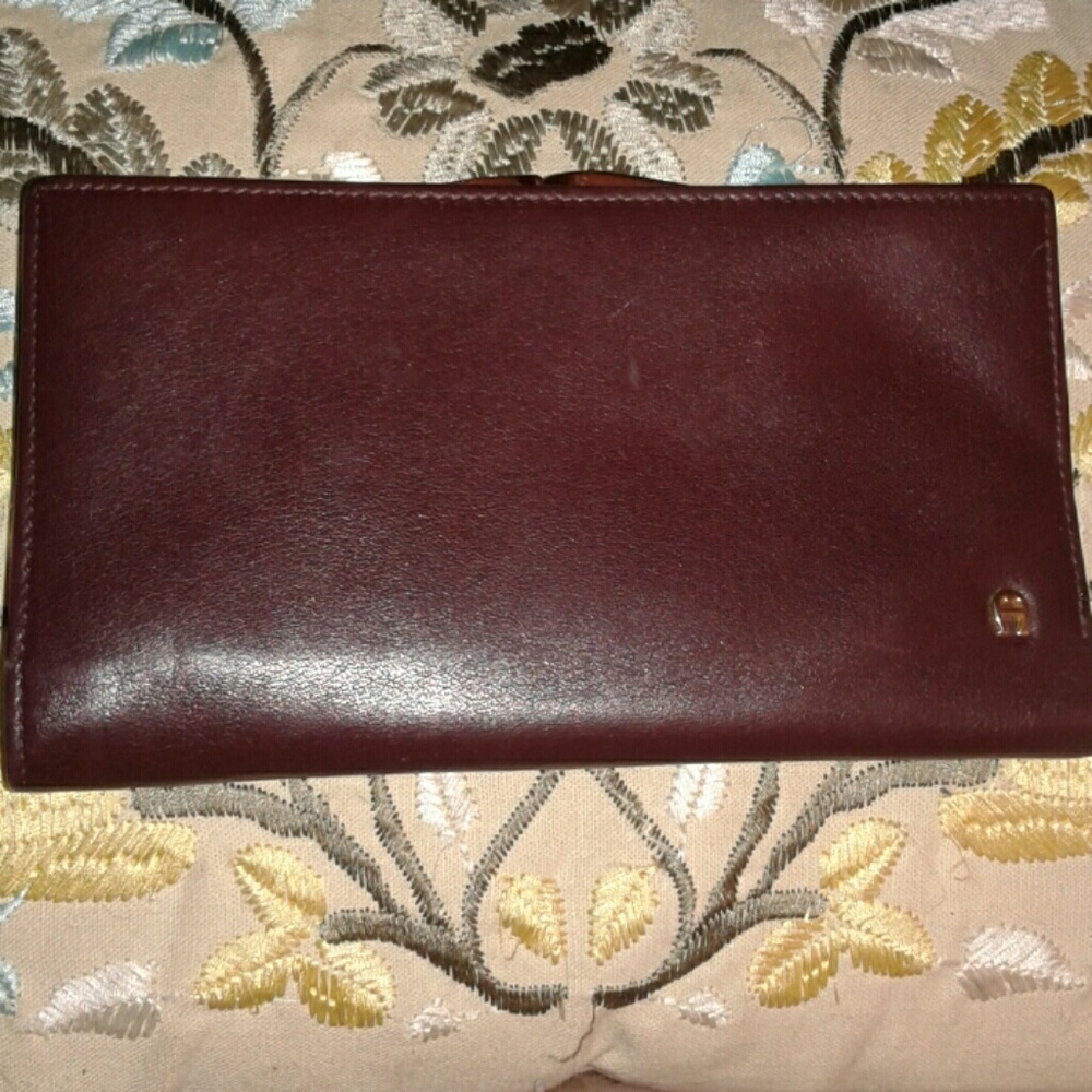 Etienne Aigner leather wallet