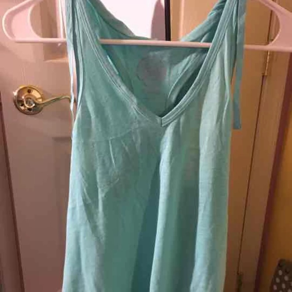 NWT Blue Hoodie Tank