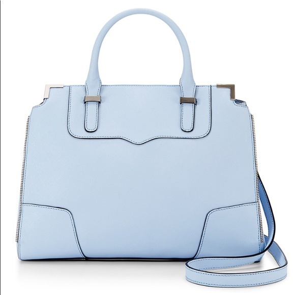 Rebecca Minkoff Amorous Satchel Soft Blue - Picture 1 of 4