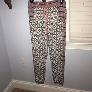 Jogger type pants