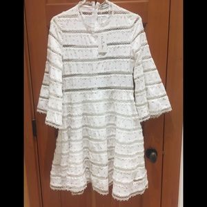 Christian Dior white lace dress (NWT)