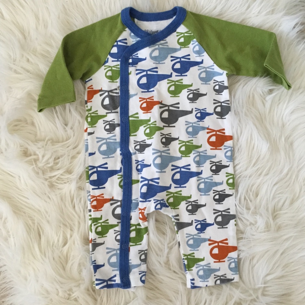 (SOLD) Dwell Studio Airplane Onesie