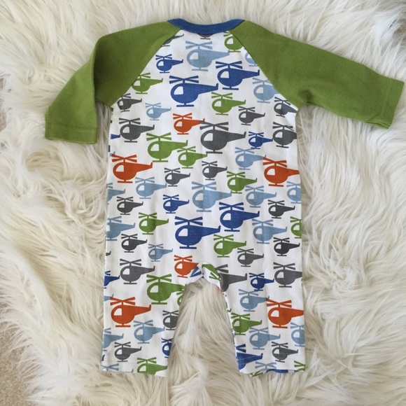 (SOLD) Dwell Studio Airplane Onesie - Picture 4 of 5