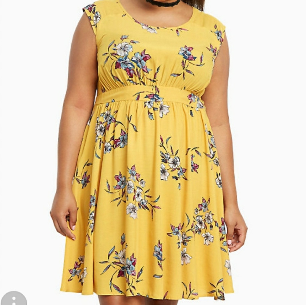Torrid floral dress