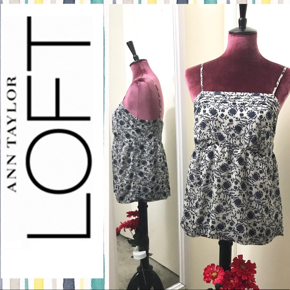 ANN TAYLOR LOFT ChiffonTank Top by
