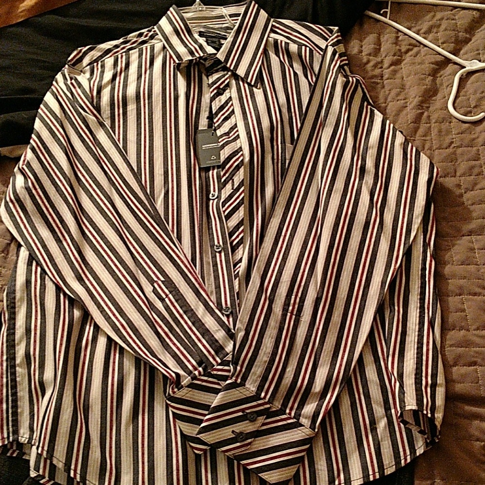 Button down collared shirt