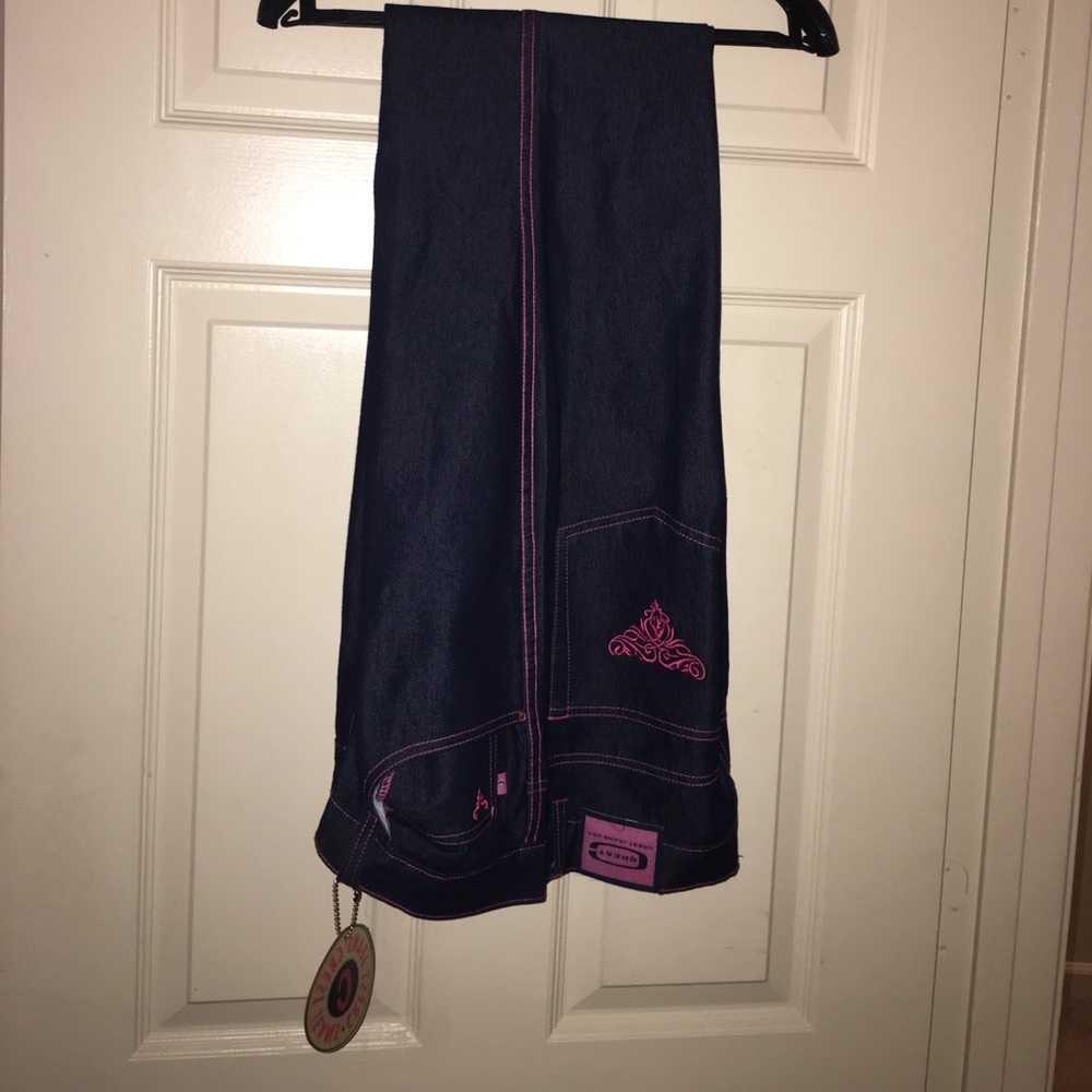 Crest blue denim jeans