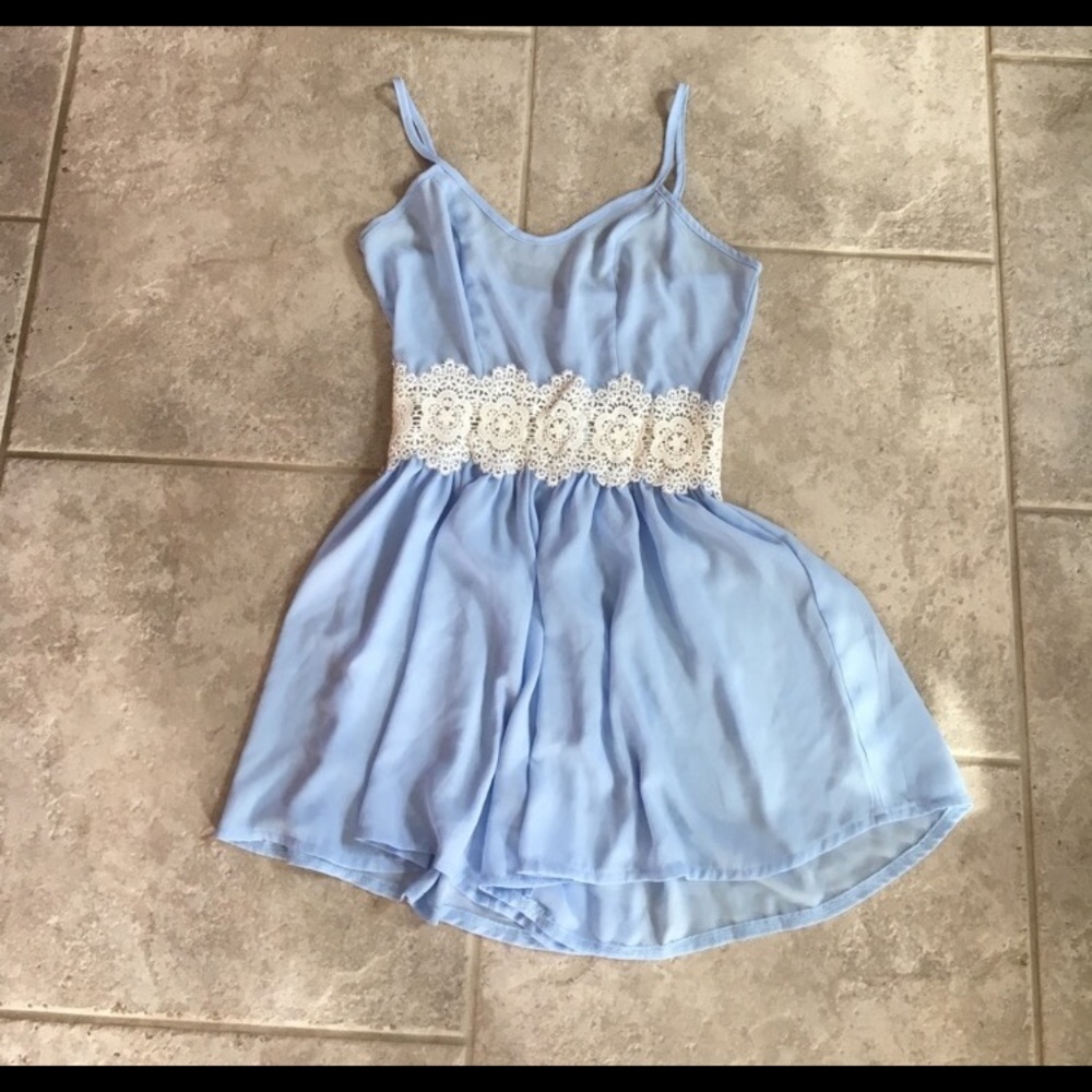 Light blue romper size S