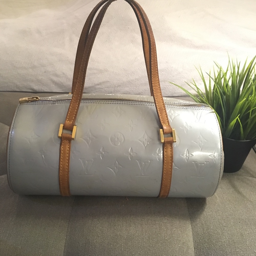 LOUIS VUITTON LIGHT BLUE VERNIS PAPILLON