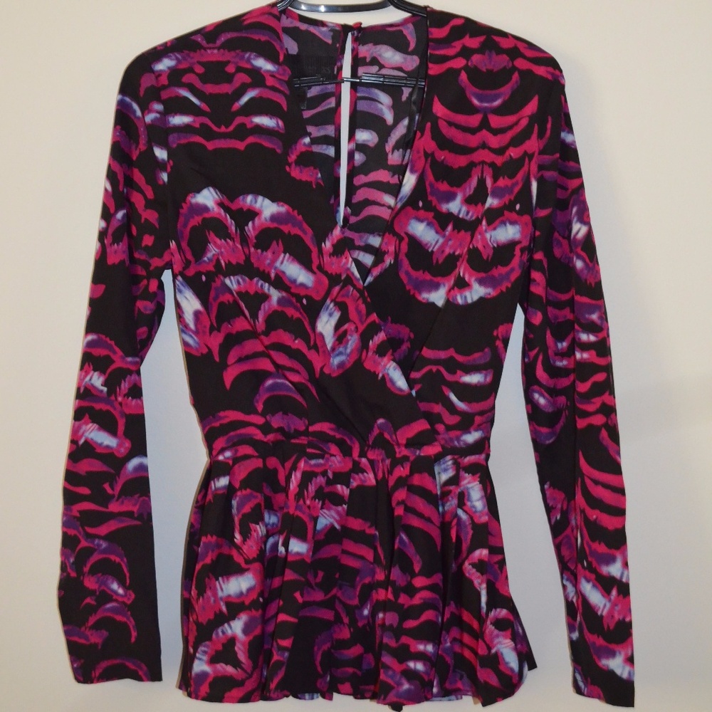 🛍SOLD🛍 Patterned Long Sleeved Top