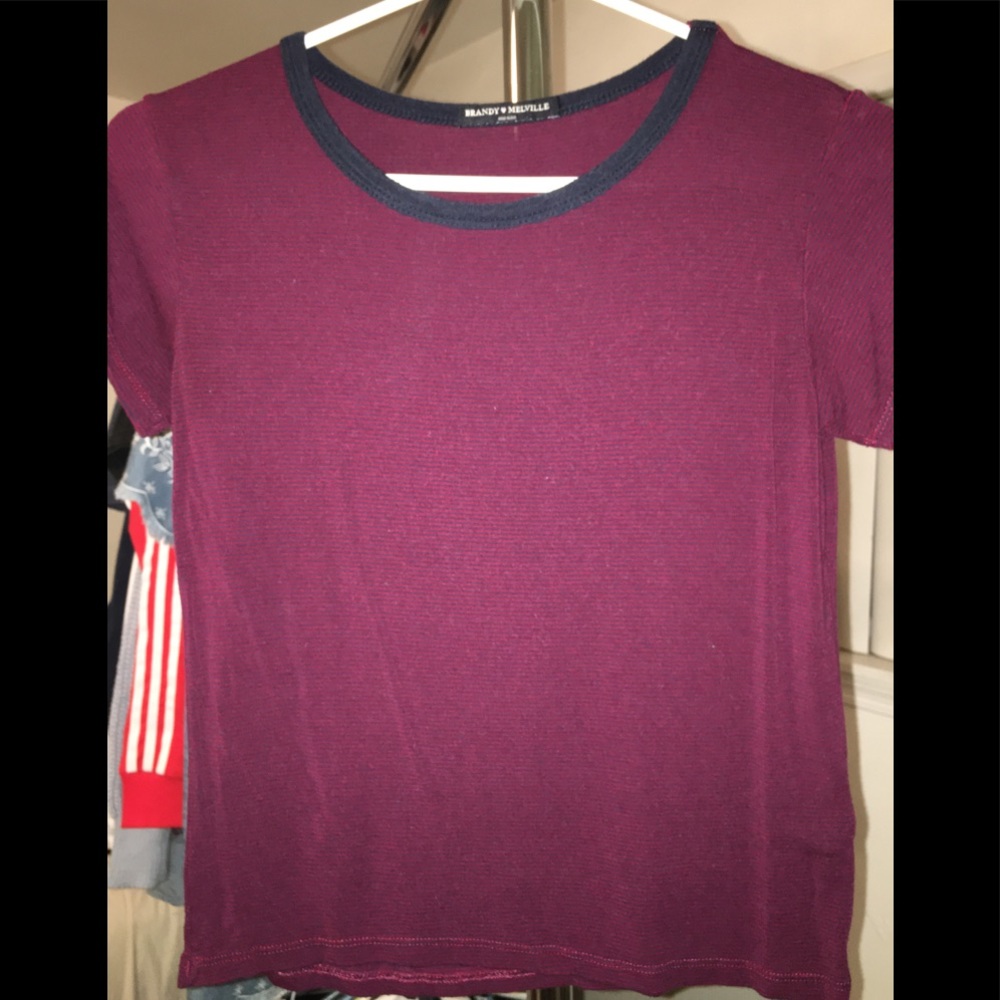 Tee shirt small striped