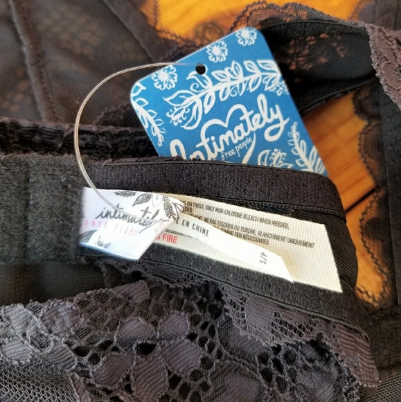 free people • galloon lace halter bra - Picture 3 of 4