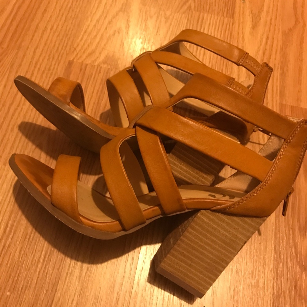 Chunky Heel Sandals