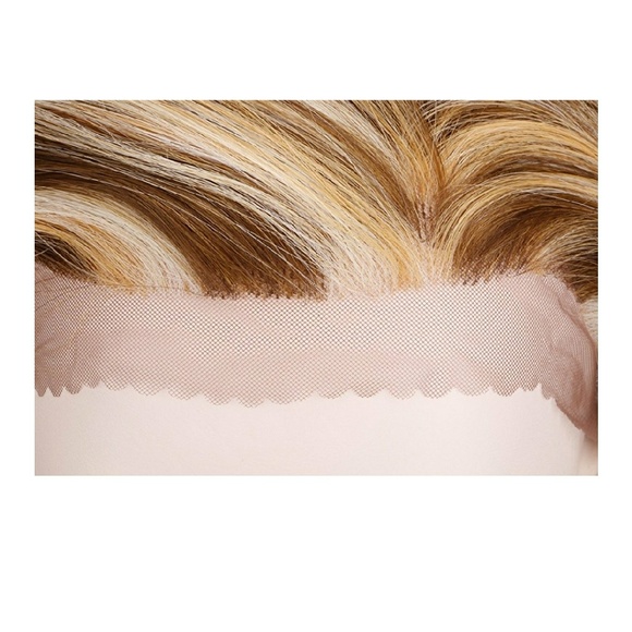 Light Blonde Brown Orange Beauty Wig main image 6