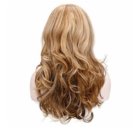 Light Blonde Brown Orange Beauty Wig