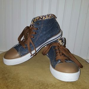 Denim Dollhouse Punk Sneakers 8.5