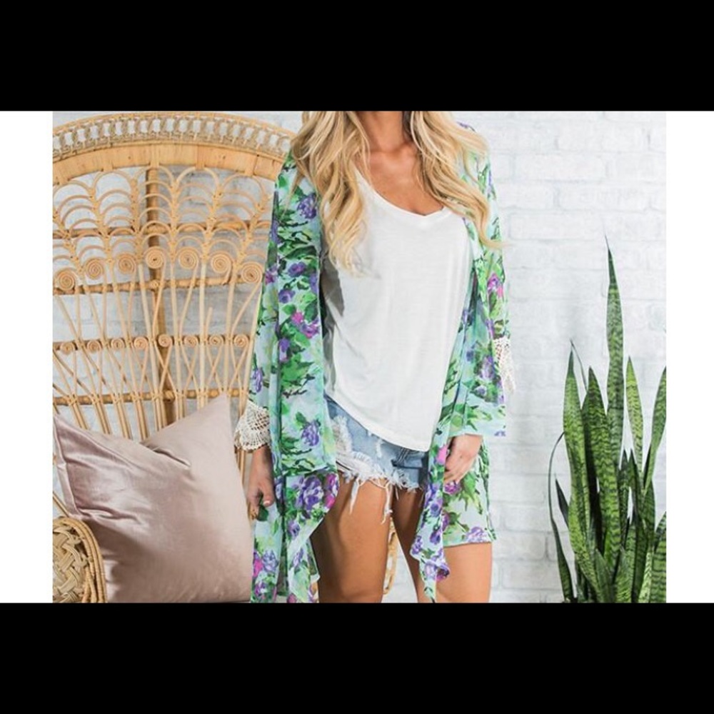 Floral Kimono