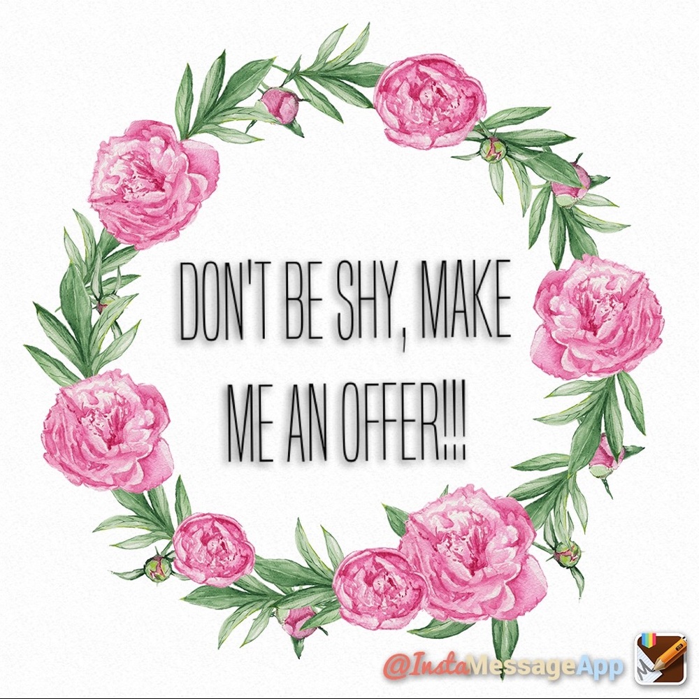 **Willing to accept reasonable offers**
