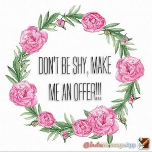 **Willing to accept reasonable offers**