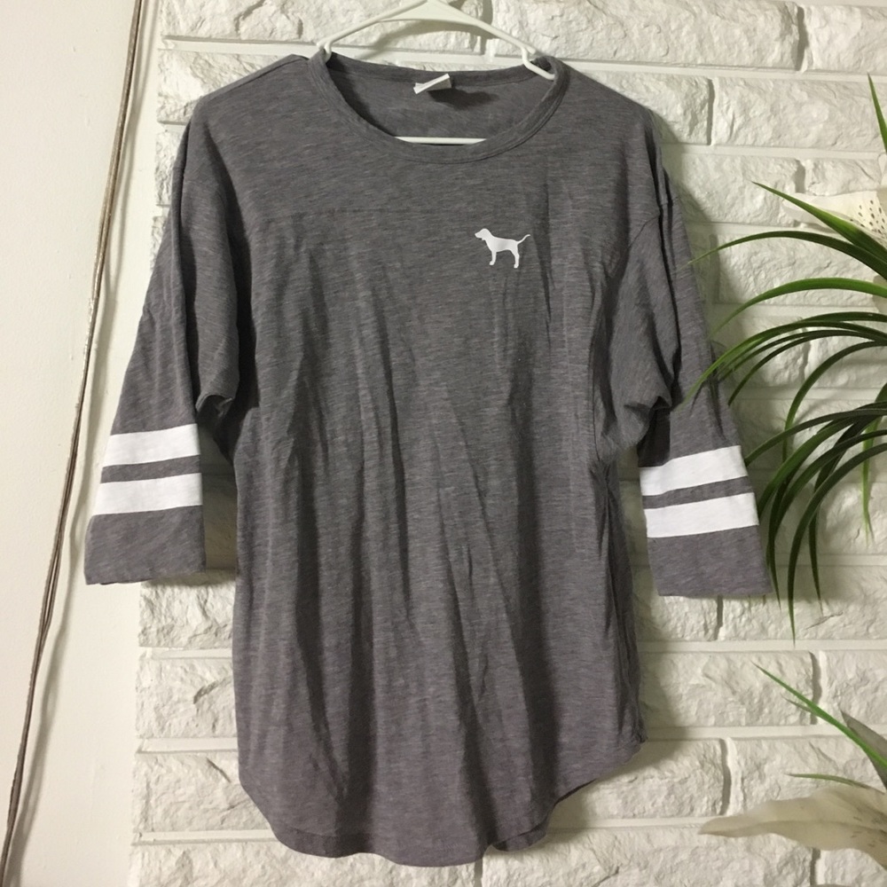 Pink long sleeve top