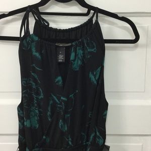 Lane Bryant floor length halter dress