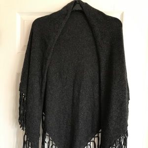 Autumn Cashmere Fringe Shawl
