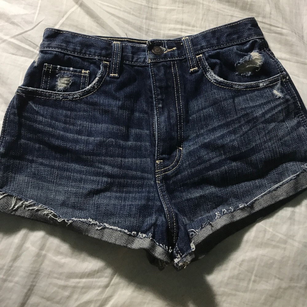 Denim Hollister Shorts