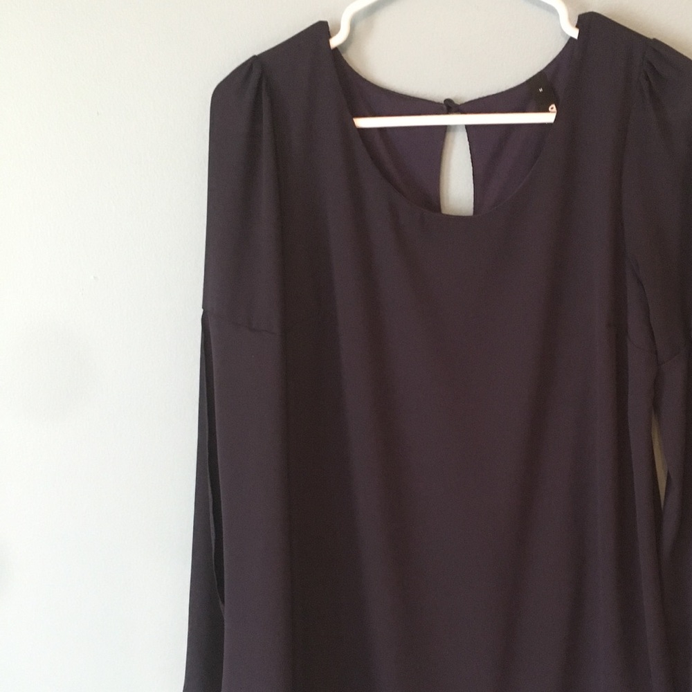 Navy Blue Flowey Dress