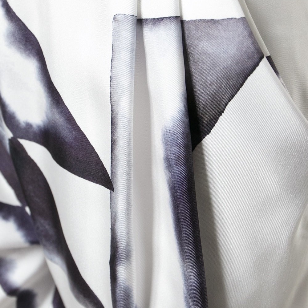 Phillip Lim 100% Silk geometric print trousers - Picture 5 of 9