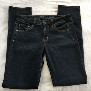 American Eagle straight jeans x-long inseam.