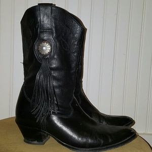 Leather Durango Vintage Cowboy boots