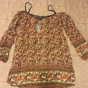 Off the shoulder dress