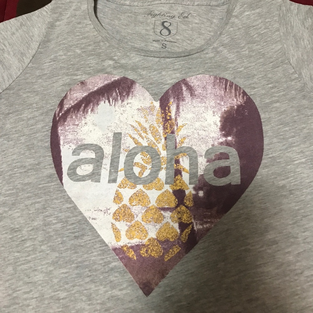 Fighting Eel ALOHA pineapple tee 🍍