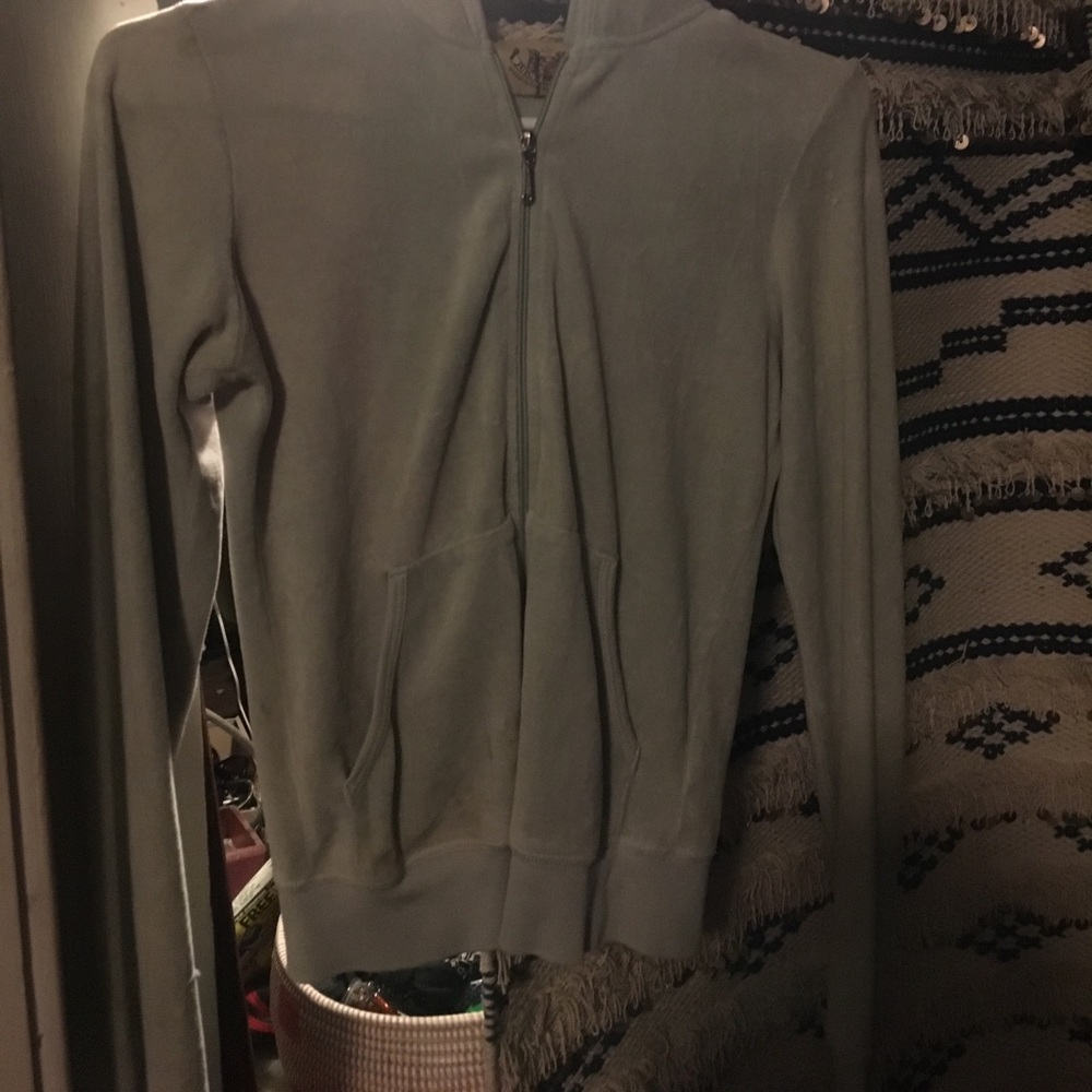 Juicy couture baby blue hoodie sz m