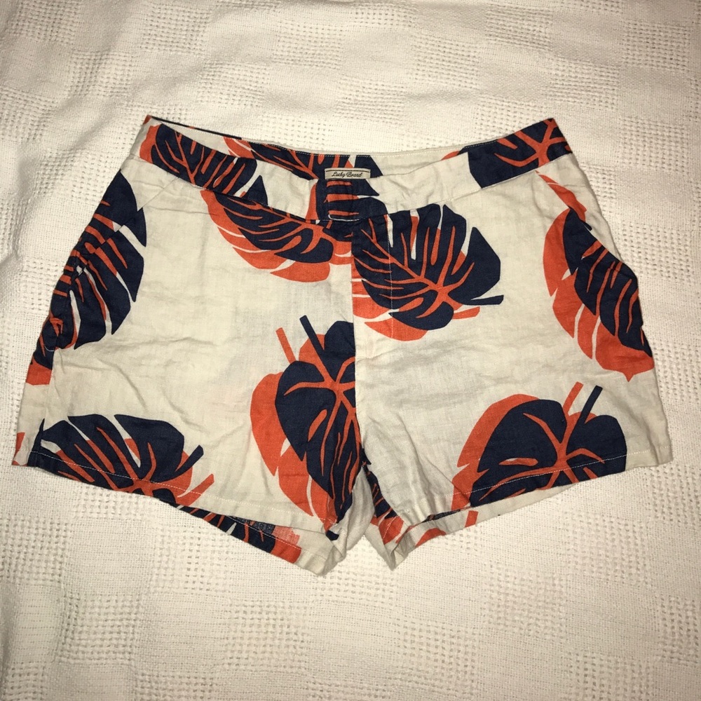 Lucky brand linen shorts