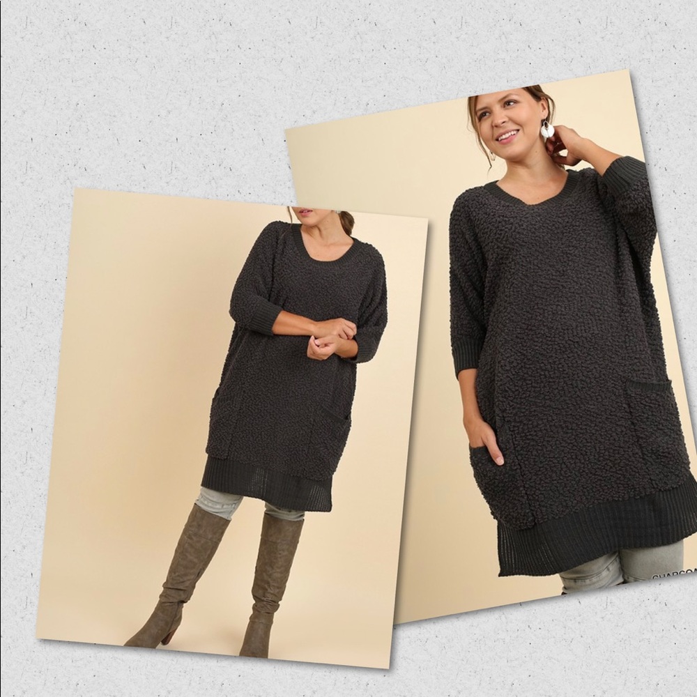CLOSET CLOSING!! Caitlin Sweater with Pockets - Picture 3 of 3