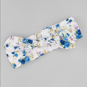 Baby Girl Floral Self Tie Headband
